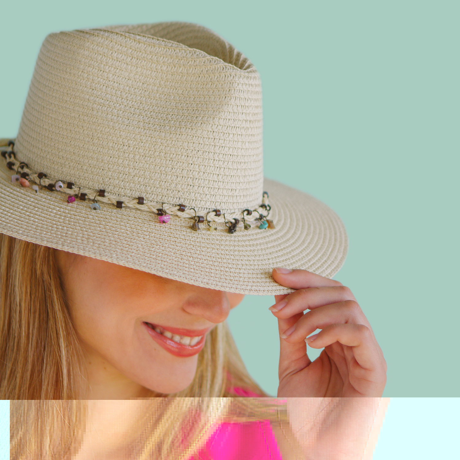 Chapeau anti-UV femme EMILY FEDORA – Image 4