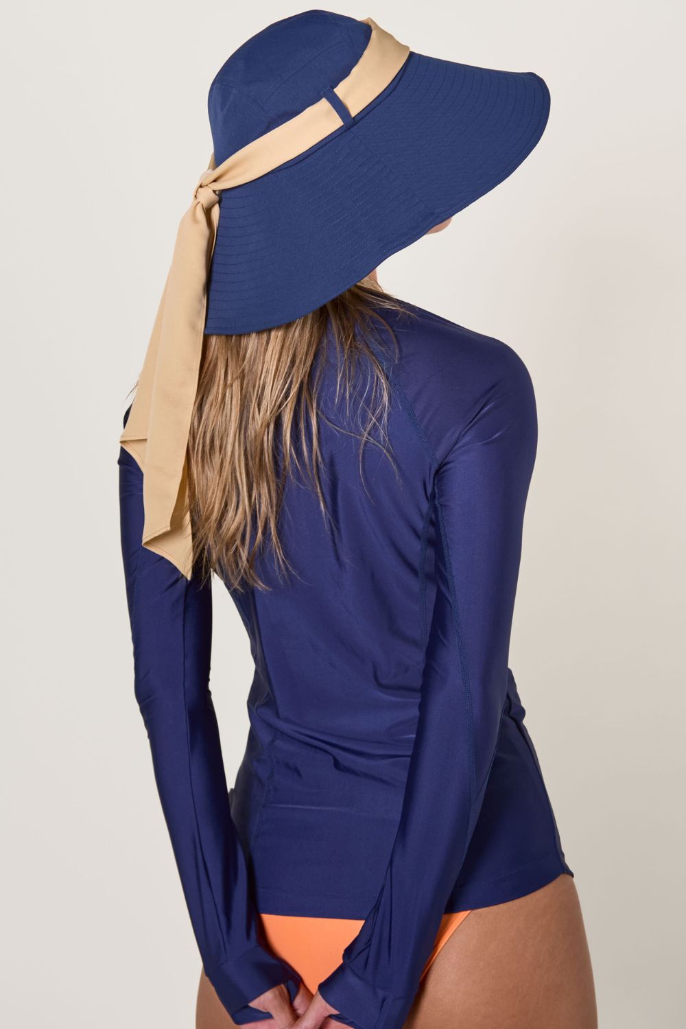Chapeau anti-uv - femme - LA ROCHELLE - Bleu – Image 6